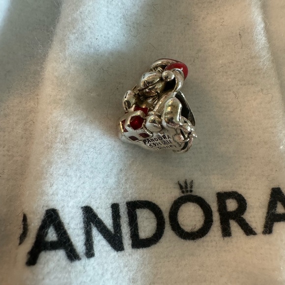 PANDORA Eeyore Christmas Charm - Picture 3 of 4